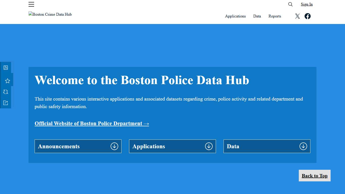 Boston PD Crime Hub